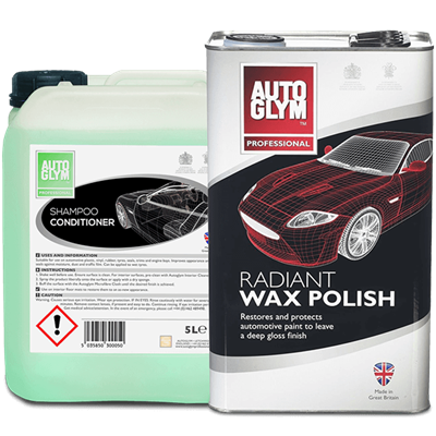 Picture of Wash & Wax combo deal (Radiant Wax & Shampoo Con 5ltr)